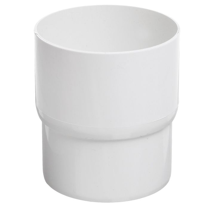 Муфта трубы белый