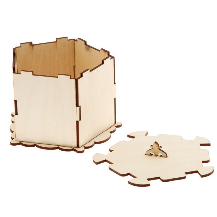 Шкатулка для декора "Пятигранная"