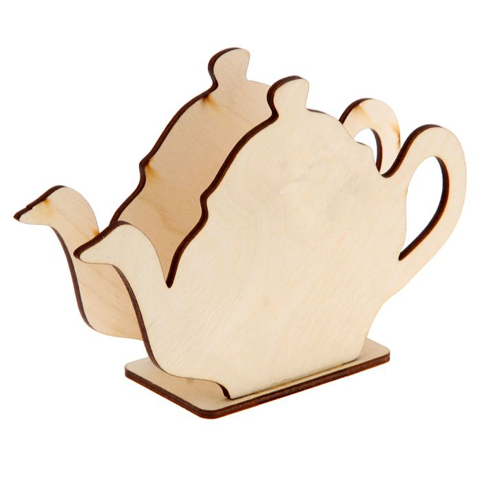 Салфетница для декора "Чайник" 17х12х6 см (80022)