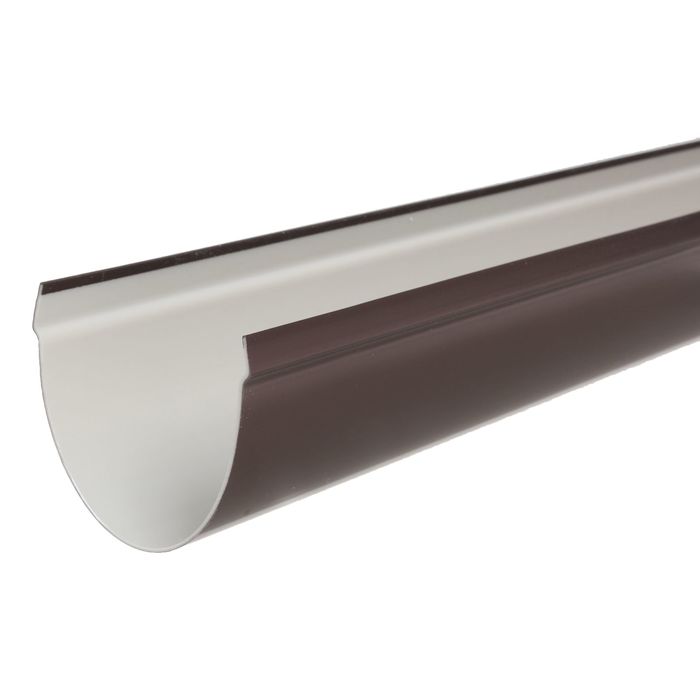 Желоб 3м цвет коричнево-белый