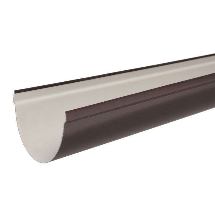 Желоб 4м цвет коричнево-белый