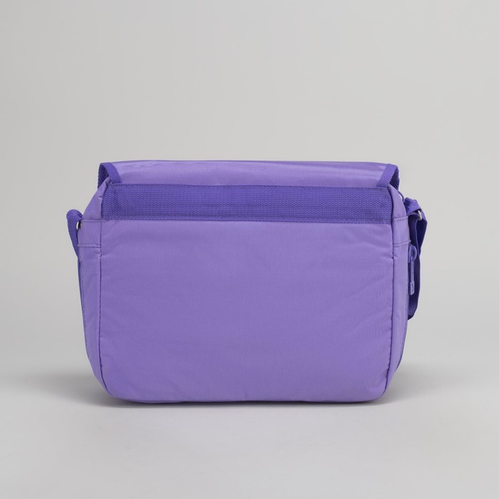 Сумка-трансформер молодёжная, 1 отдел, 1 наружный карман, цвет сиреневый