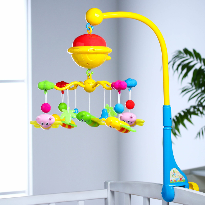 Музыкальный мобиль «Солнышко 3» с ночником-проектором