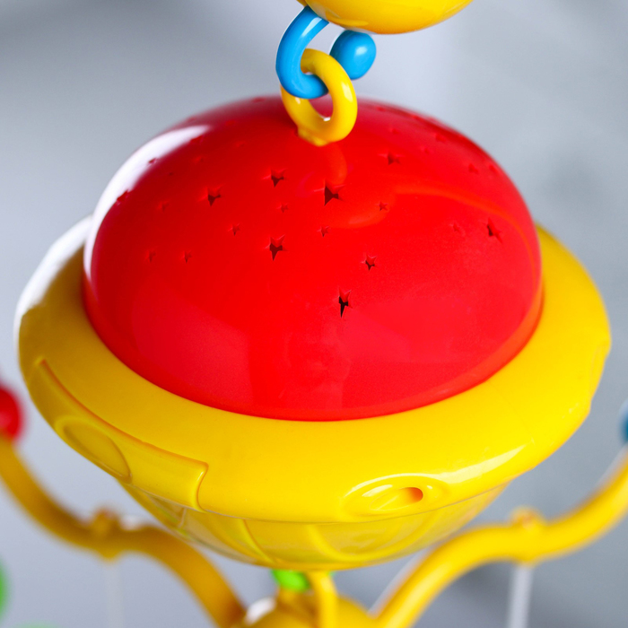 Музыкальный мобиль «Солнышко 3» с ночником-проектором