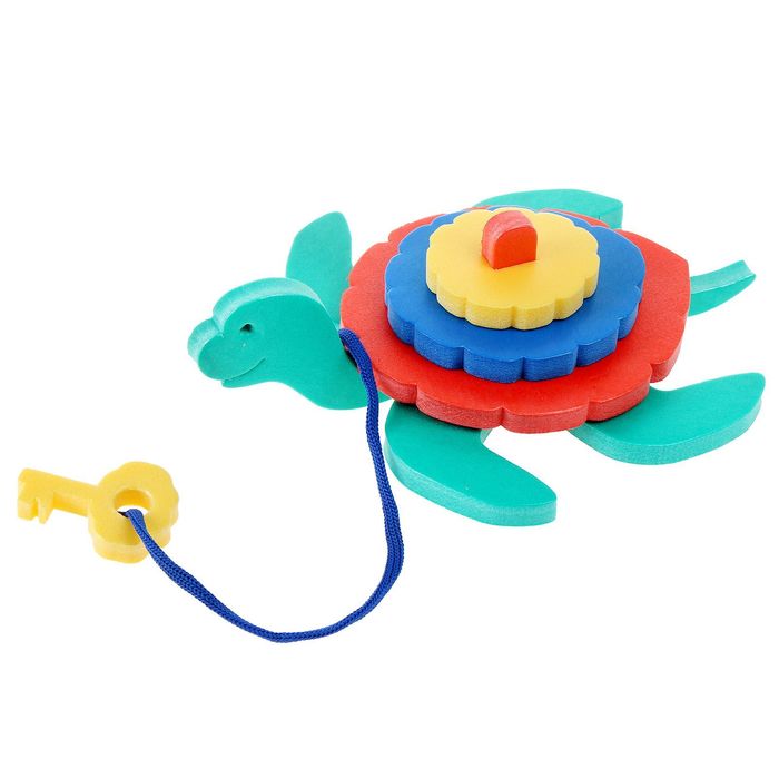 Мягкий конструктор "Черепаха", МИКС