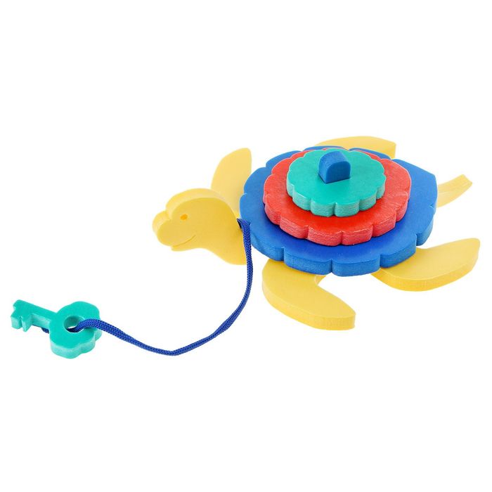 Мягкий конструктор "Черепаха", МИКС