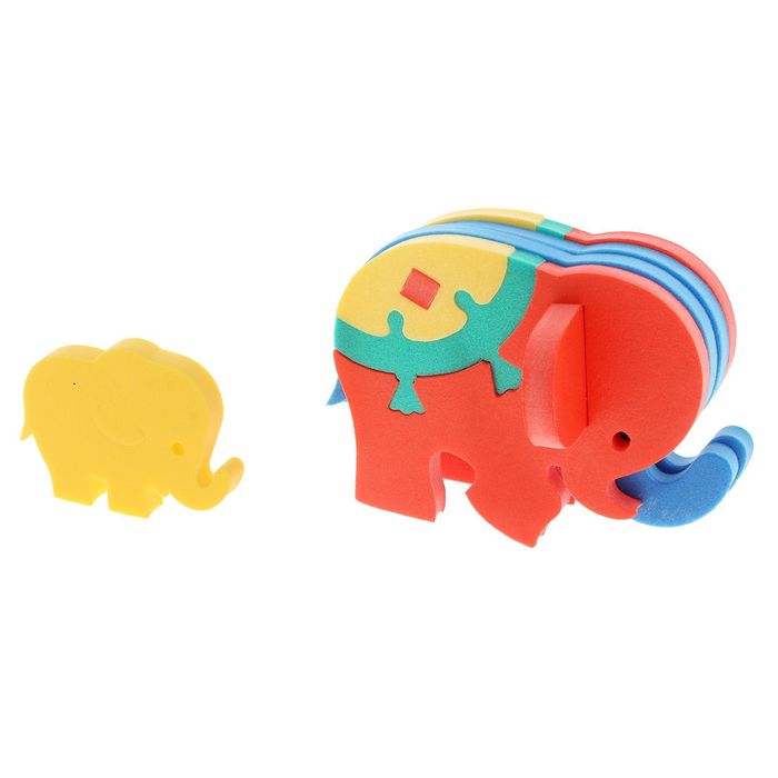 Мягкий конструктор "Слоник", МИКС