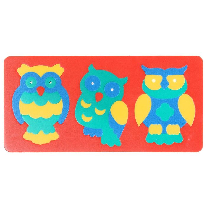 Мягкая мозаика "Совята" МИКС