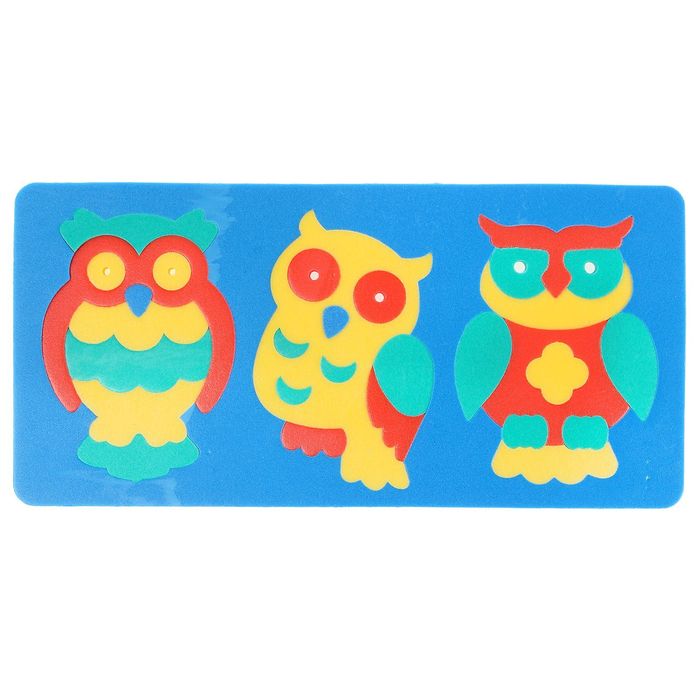 Мягкая мозаика "Совята" МИКС