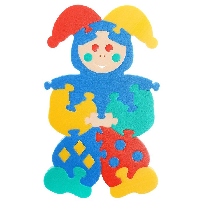 Мягкая мозаика "Шут", МИКС