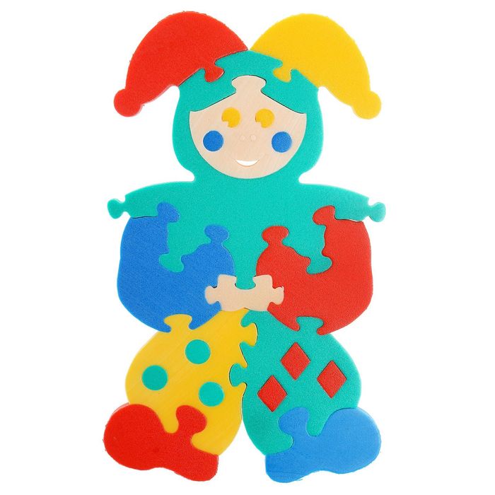 Мягкая мозаика "Шут", МИКС