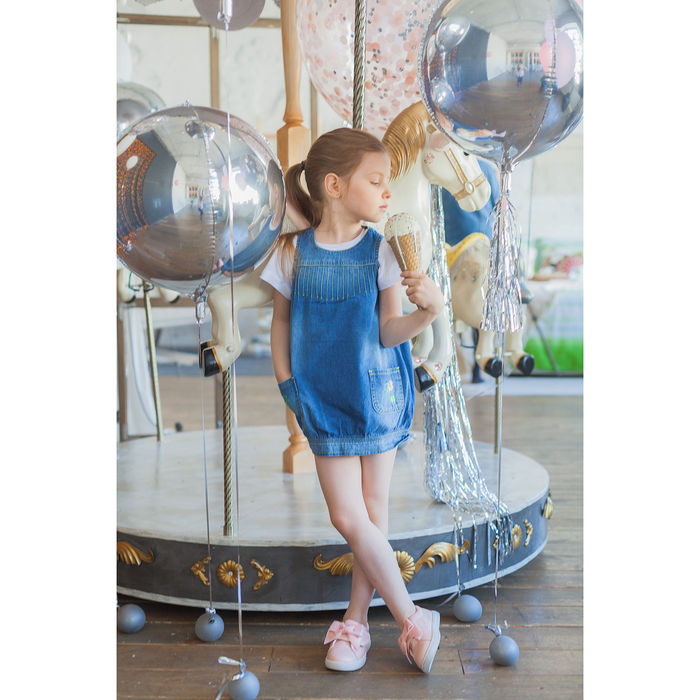 Сарафан для девочки CL-110495, рост 110 см (28) 2626