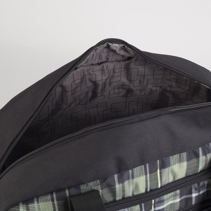 Сумка спортивная на молнии, 1 отдел, 4 наружных кармана, цвет серый