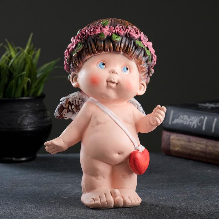 Статуэтки "Прелестный ангел с сердечком" малый