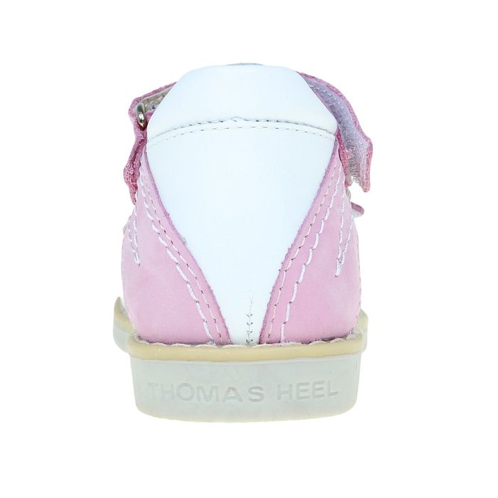 Туфли открытые малодетские Зебра, цвет розовый/белый, размер 25 (арт. 10457-9)