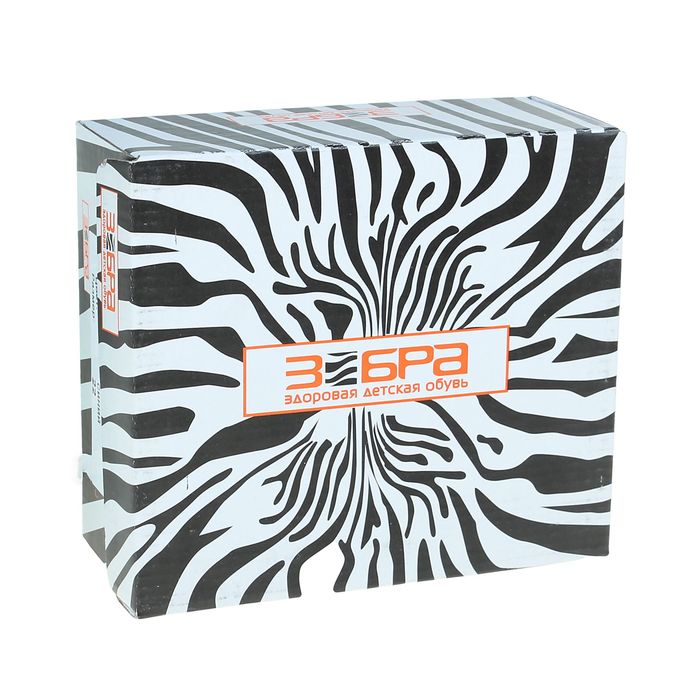 Туфли открытые малодетские Зебра, цвет розовый/белый, размер 24 (арт. 10457-9)