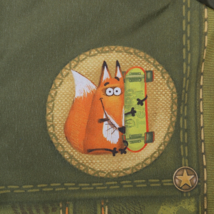 Куртка детская Collorista "Лис", рост 74-80 см (26), 9-12 мес + рюкзак