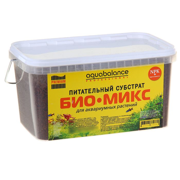 Питательный субстрат AQUABALANCE PROFESSIONAL PREMIUM БИО-МИКС  5,8 л