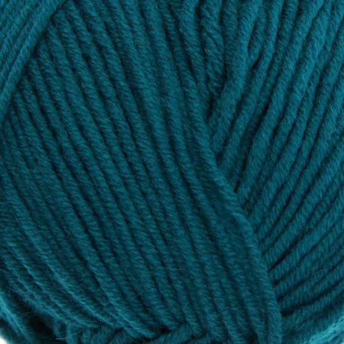 Пряжа "Перспективная" 50% меринос. шерсть,50% акрил объёмный 270м/100гр (573-Т.изумруд)