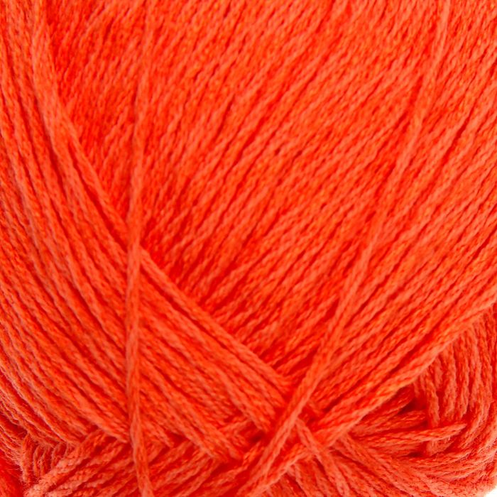 Пряжа "Жемчужная" 50% хлопок, 50% вискоза 425м/100гр (30-Св.теракот)