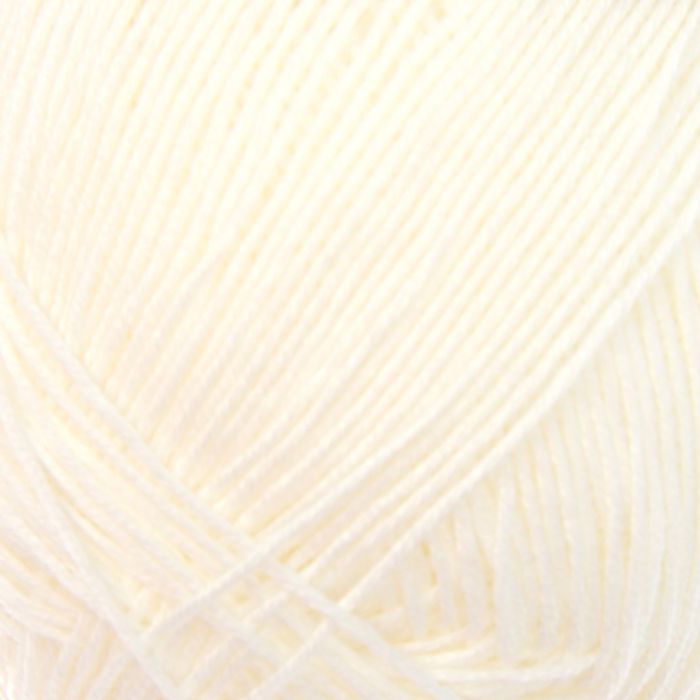 Пряжа "Кружевная" 100% акрил 280м/50гр (01-Белый)