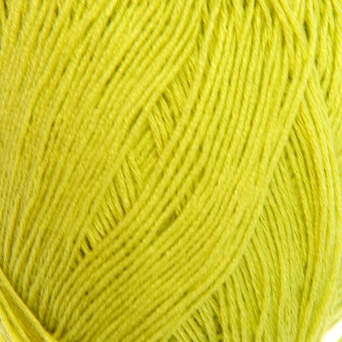 Пряжа "Кружевная" 100% акрил 280м/50гр (483-Незрелый лимон)