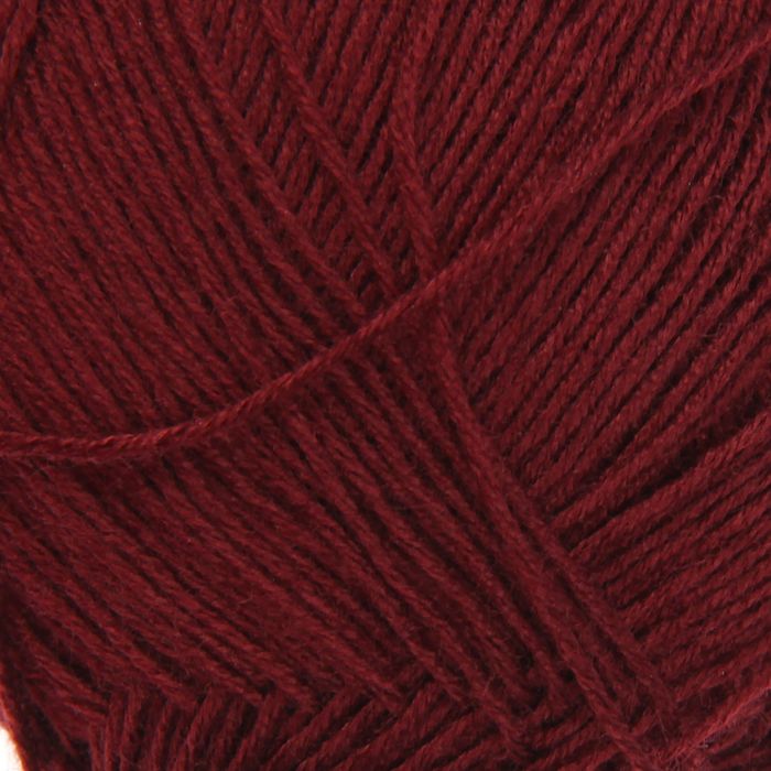 Пряжа "Кружевная" 100% акрил 280м/50гр (323-Т. бордо)