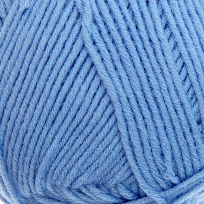 Пряжа "Перспективная" 50% мерин. шерсть,50% акрил объёмный270м/100гр (98-Лесной колокольч.)