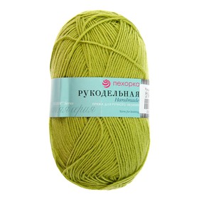 

Пряжа "Рукодельная" 100% акрил 175м/50гр (342-Св.горох)
