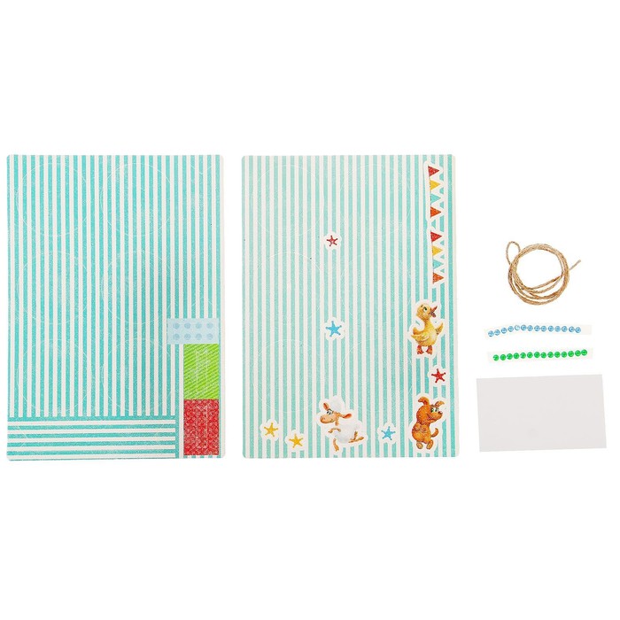 Набор для создания летней игрушки "Звери" + декор