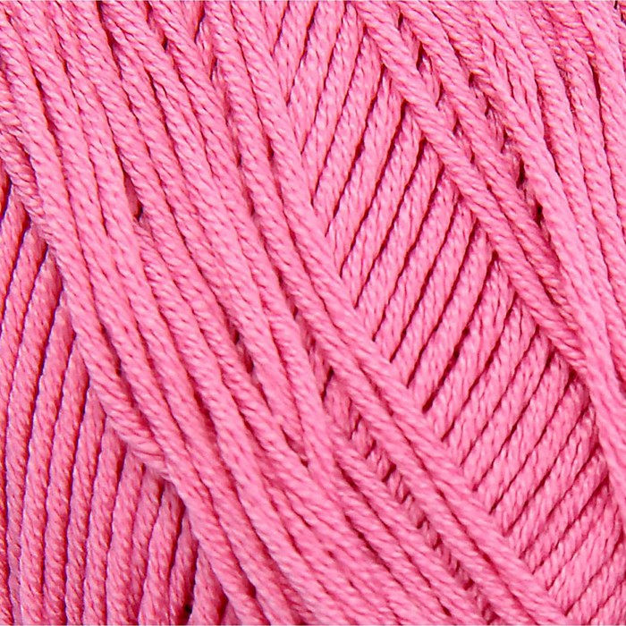 Пряжа "Летняя" 100%мерсеризованный хлопок 330м/100гр (11-Яр.розовый)