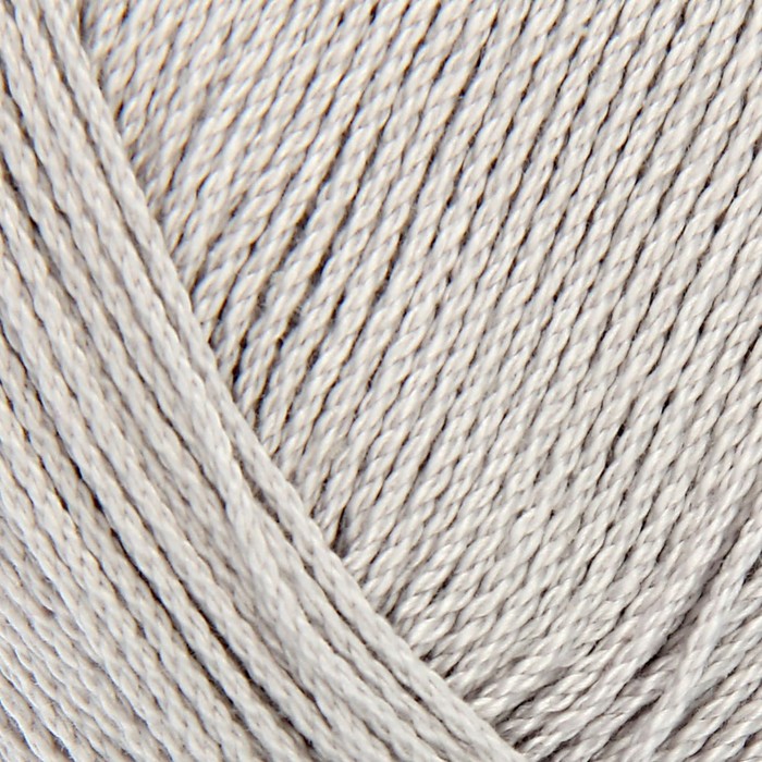 Пряжа "Виртуозная" 100% мерсеризованный хлопок 330м/100гр (08-Св.серый)