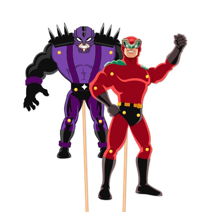 Набор для творчества "Супергерои" для создания игрушек-дергунчиков