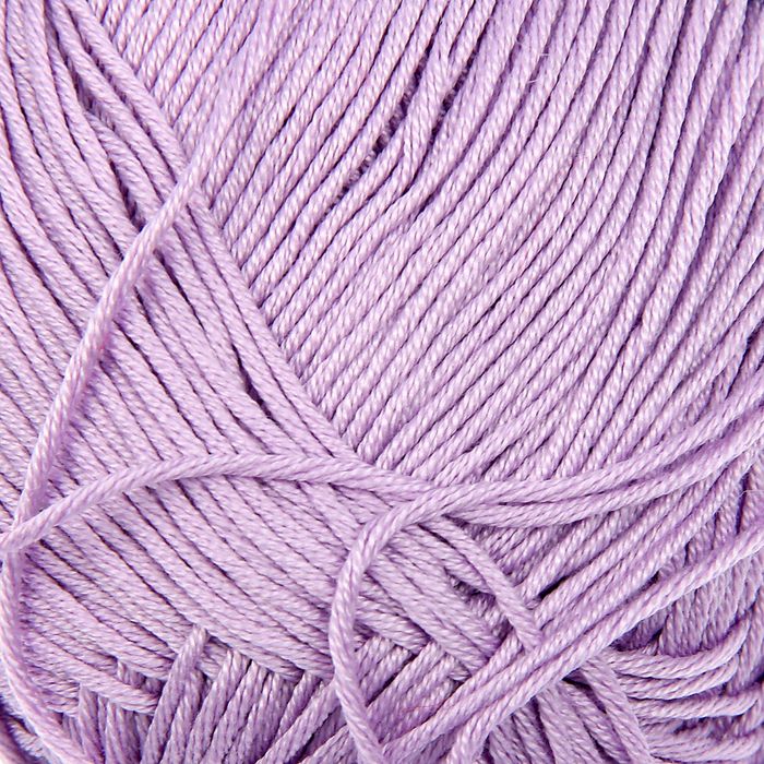 Пряжа "Летняя" 100%мерсеризованный хлопок 330м/100гр (178-Св.сиреневый)