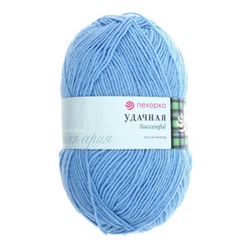 

Пряжа "Удачная" 50% шерсть, 50% акрил 250м/100гр (98-лесн.колокол)