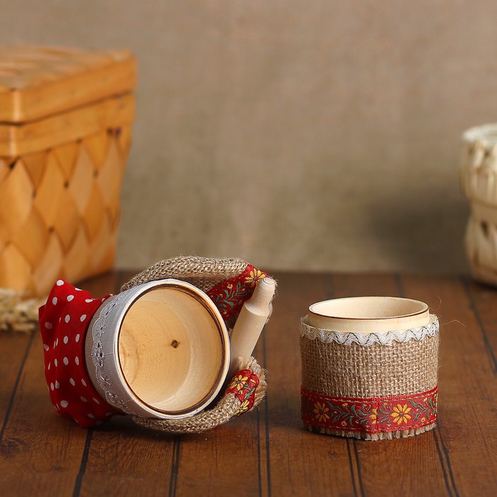 Сувенир - шкатулка «Солоха», 15-18 см, микс