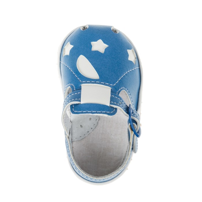 Сандалии ясельные, размер 18, цвет голубой (арт. 1201)