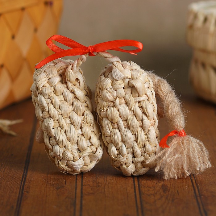 Оберег «Лапоточки», 10-12 см, микс