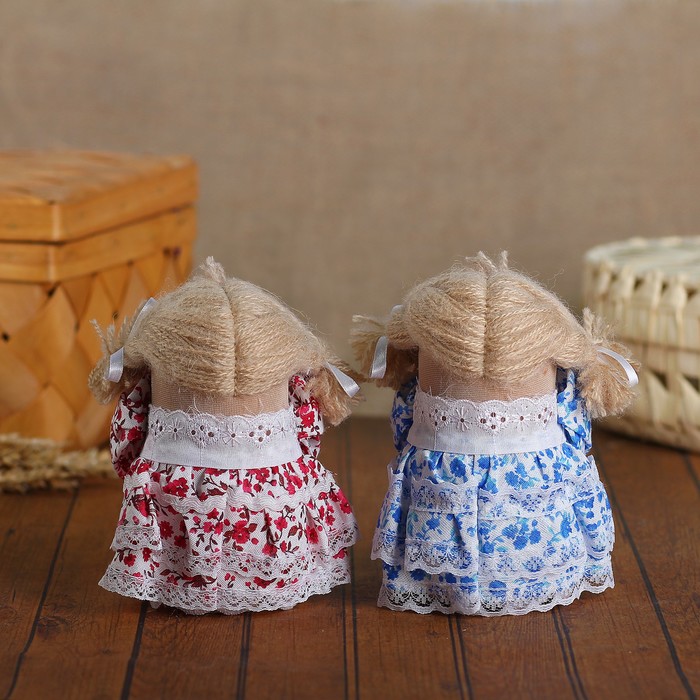 Сувенир - шкатулка «Девочка с косичками», 15-18 см, микс