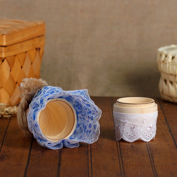 Сувенир - шкатулка «Девочка с косичками», 15-18 см, микс