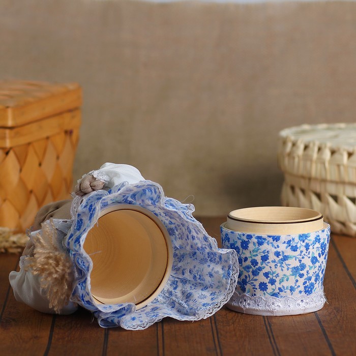 Сувенир - шкатулка «Девушка с косой», 20 см, микс