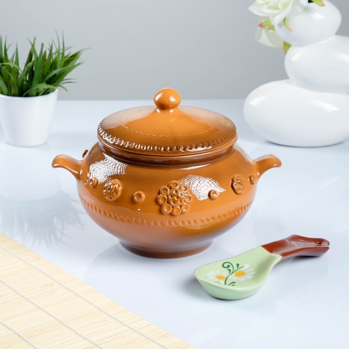 Набор Горшок для каши+подложечник 2,8л