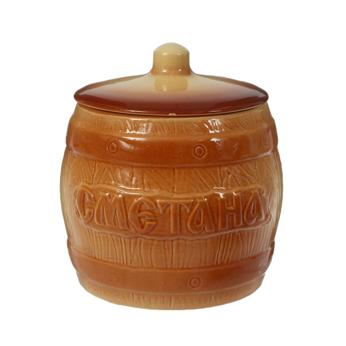 Набор бочонков Творог+Сметана 2*1,2 л