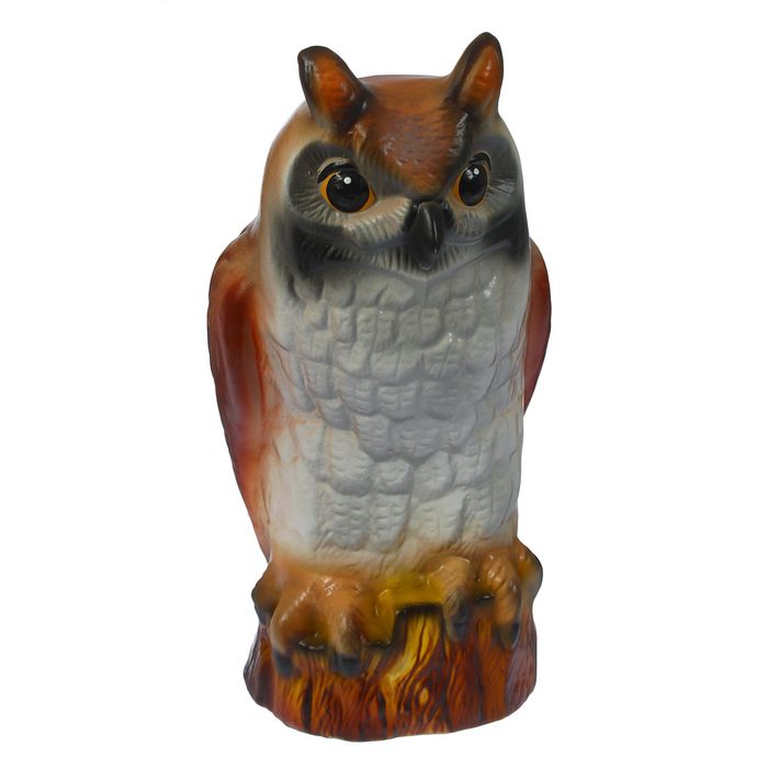 Садовая фигура "Сова на пне"