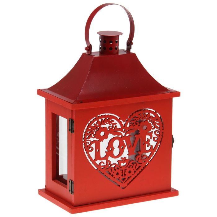 Подсвечник уличный "Love" УЦЕНКА