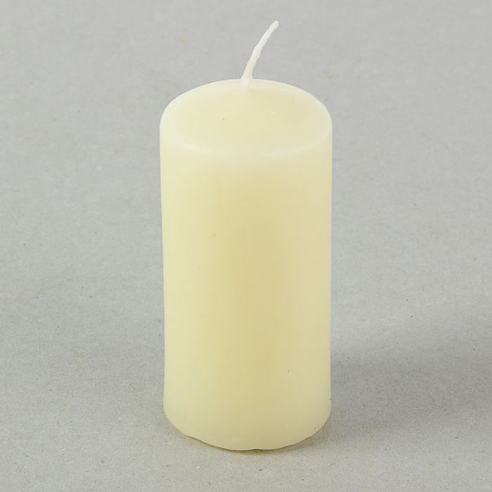 Свеча классическая 5х10 см белая