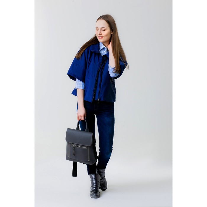 Куртка женская, рост 168 см, размер 48, цвет синий (арт. 39)