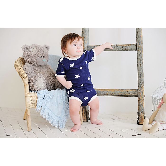 Комплект детский: футболка 3 шт, рост 98-104 см (28) (арт. 30-168)