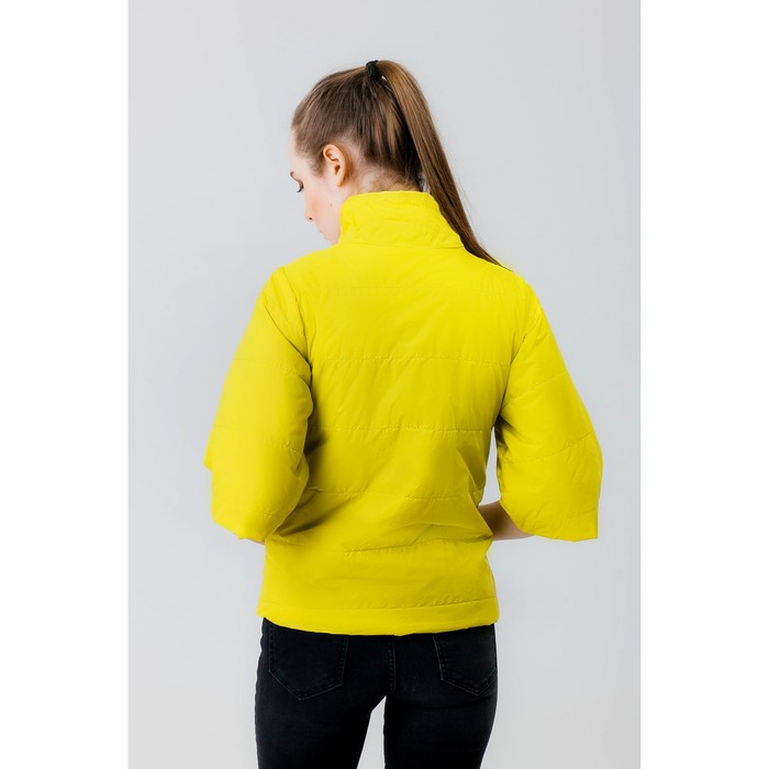 Куртка женская, рост 168 см, размер 48, цвет лайм (арт. 63)