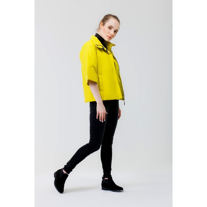 Куртка женская, рост 168 см, размер 48, цвет лайм (арт. 63)